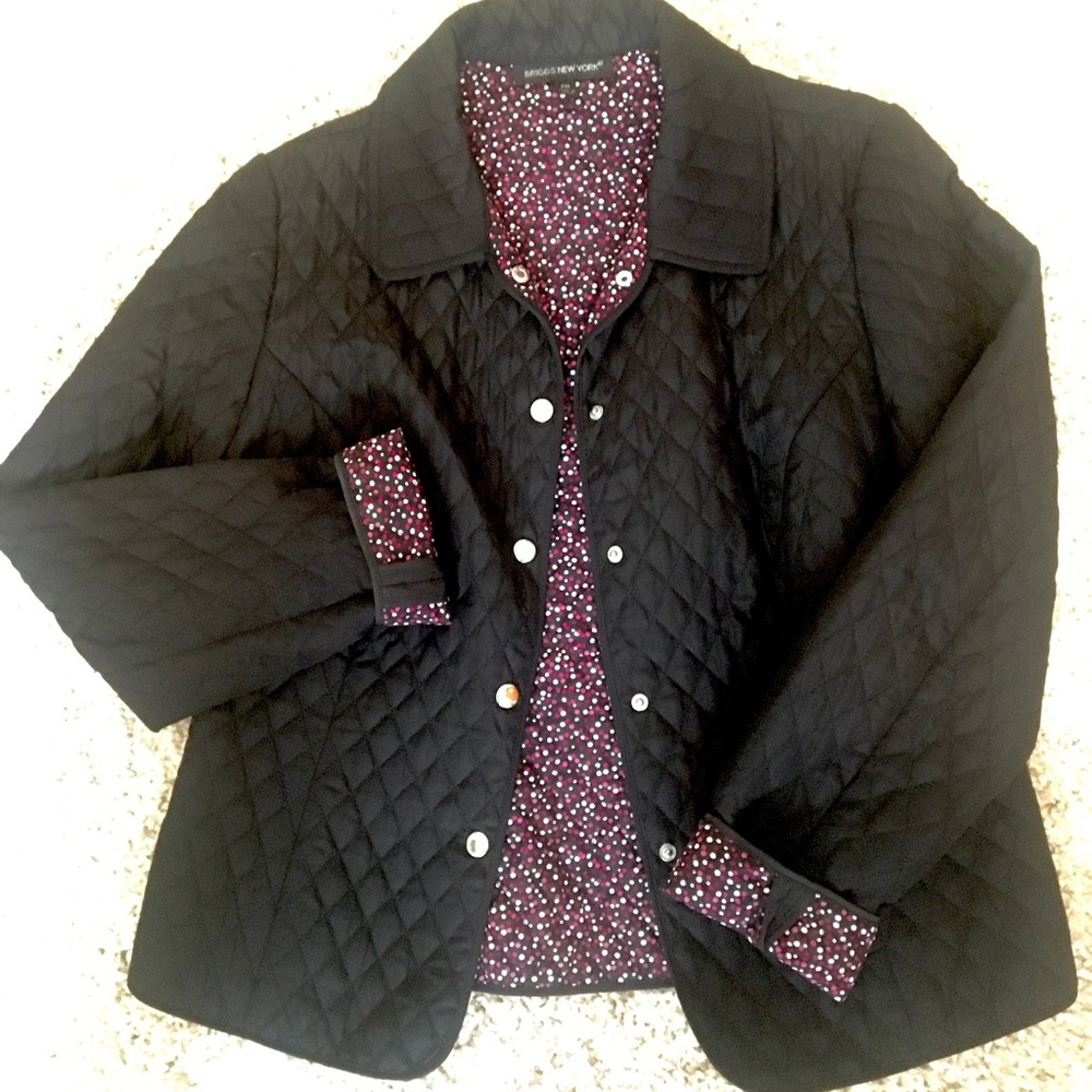 Black Quilted Jacket
